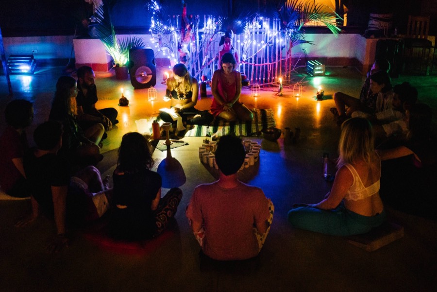 A moment from a Project Heart gathering.