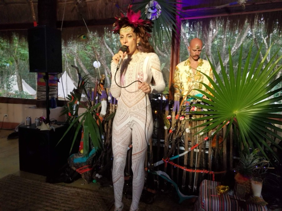 HearTribe at Chemuyil, January 2019.