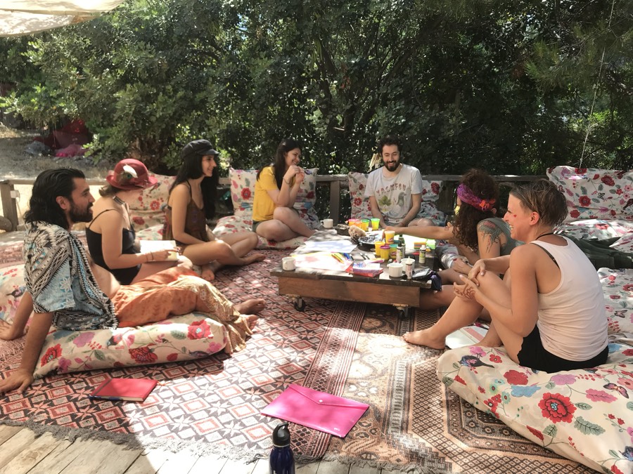 A moment from a Project Heart gathering.